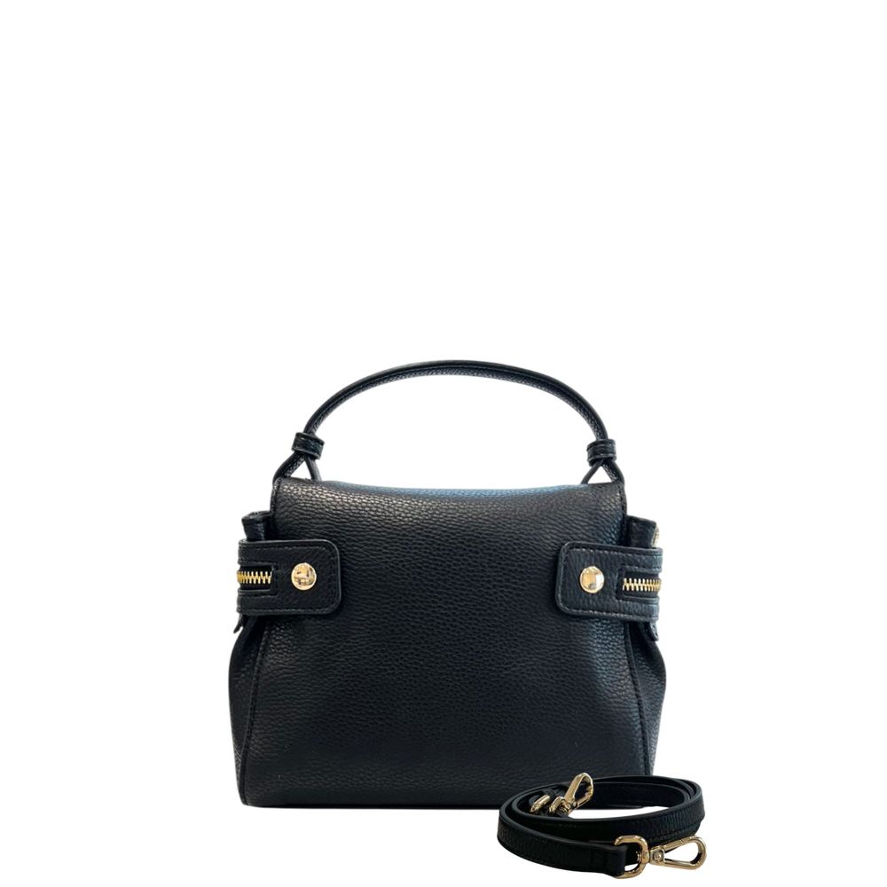 Black PU Women's Handbag