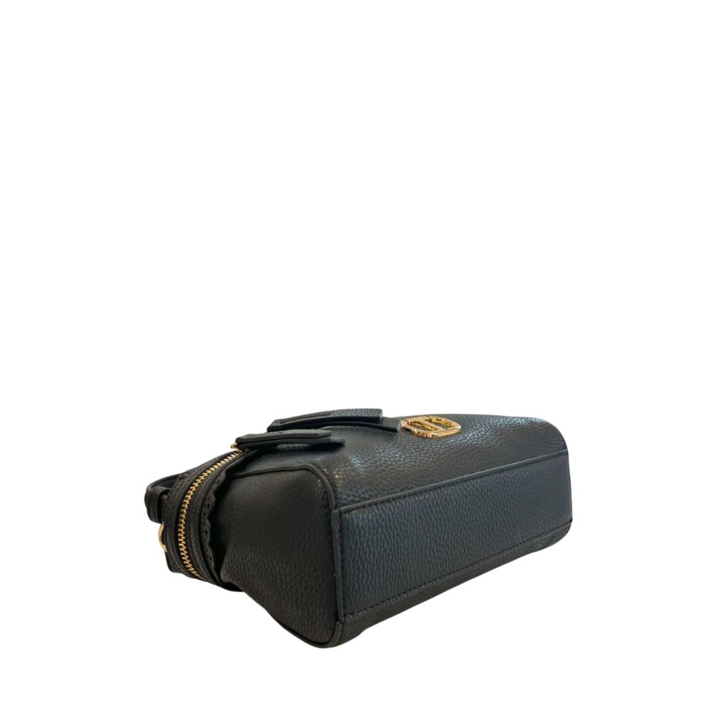 Black PU Women's Handbag