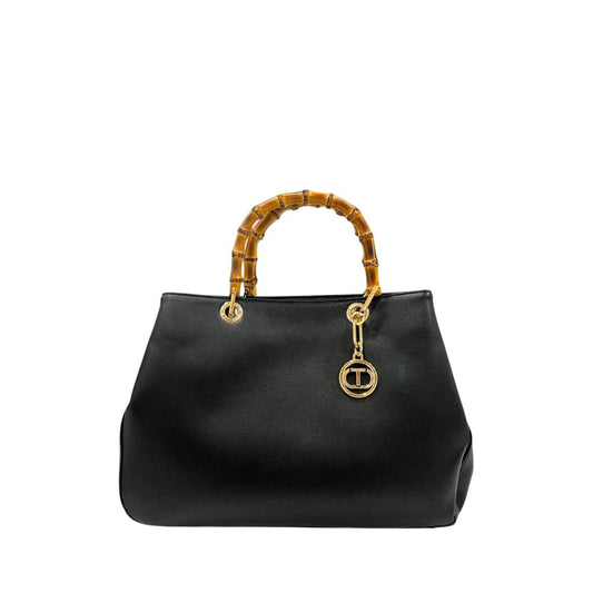 Black PU Women Handbag