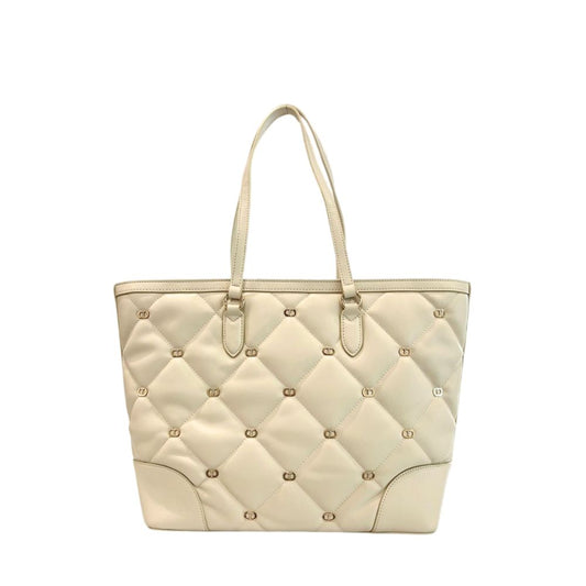 White Polyethylene Shoulder Bag
