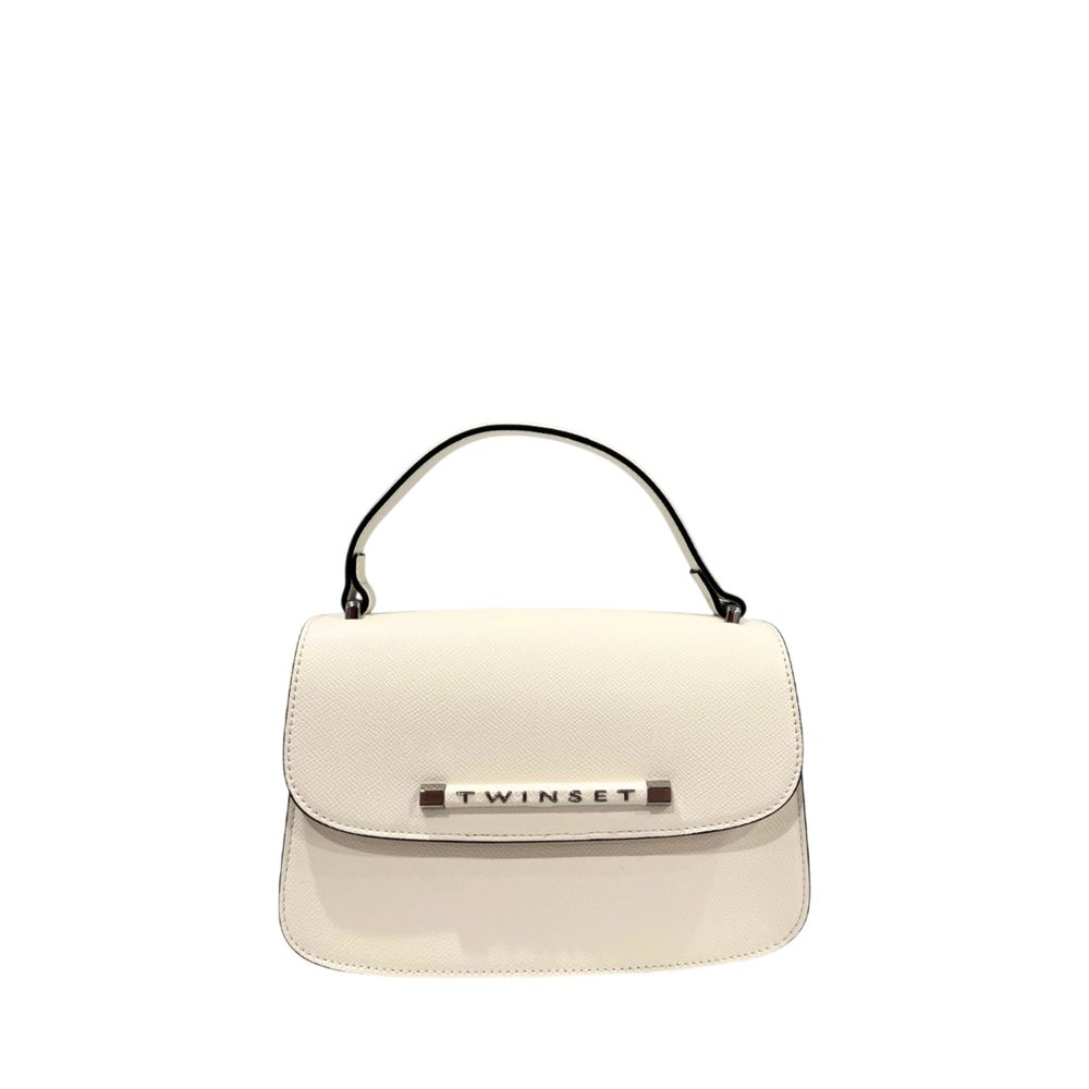 White Polyethylene Shoulder Bag