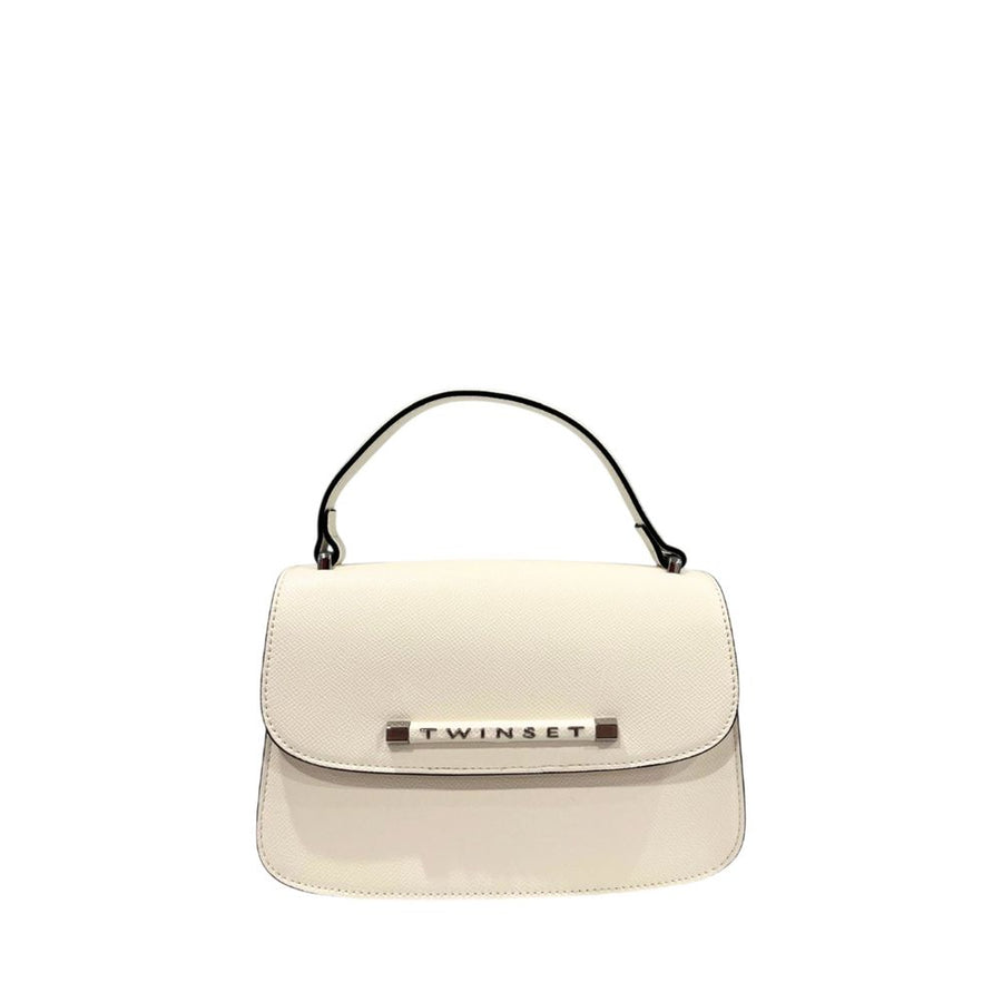 White Polyethylene Shoulder Bag