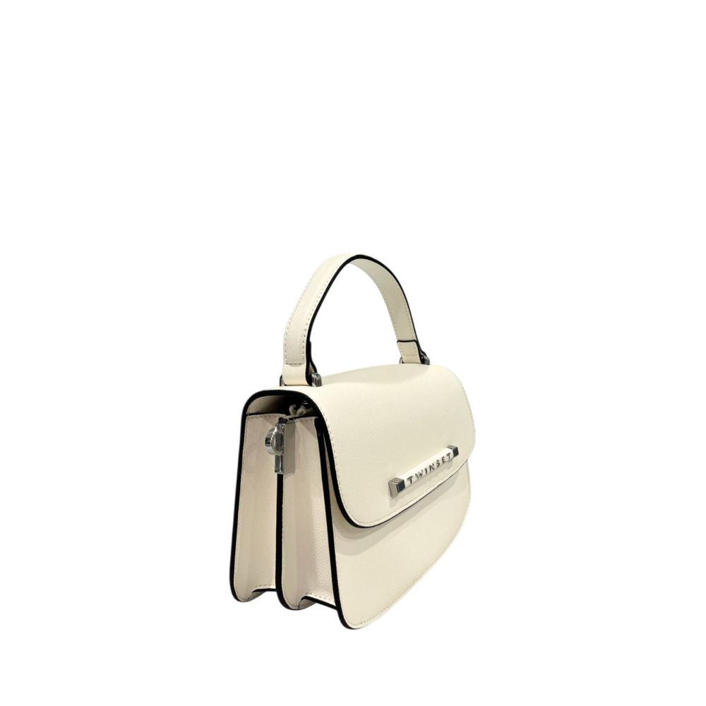 White Polyethylene Shoulder Bag
