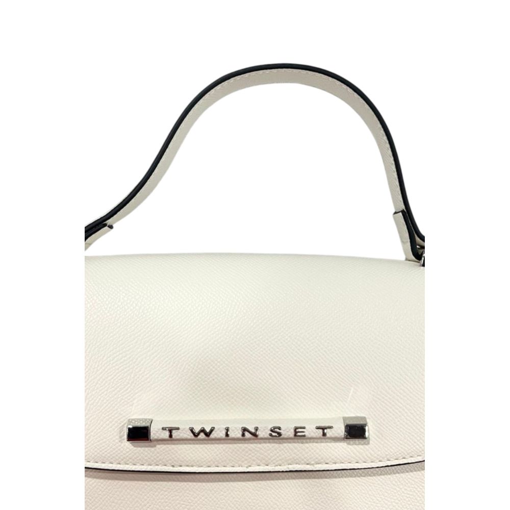White Polyethylene Shoulder Bag