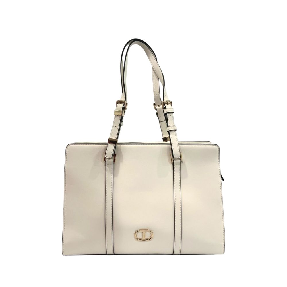 White PU Women Shoulder Bag