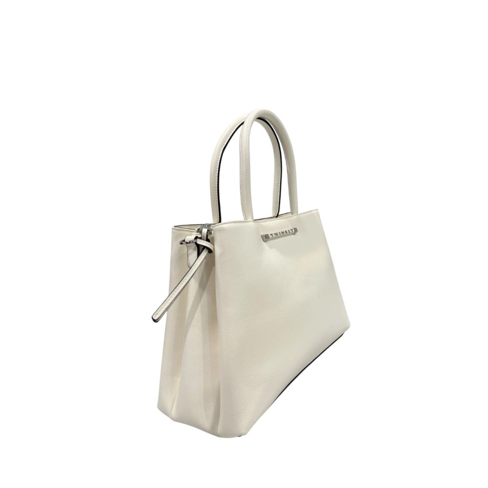 White PU Women Handbag