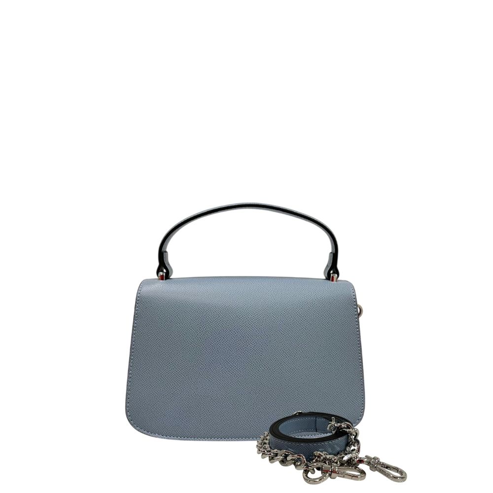 Blue PU Women Handbag