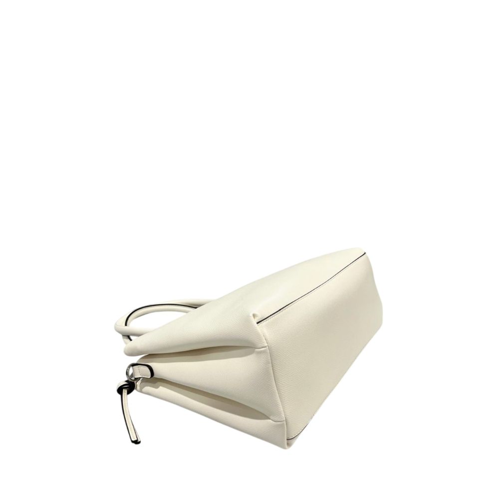 White PU Women Handbag