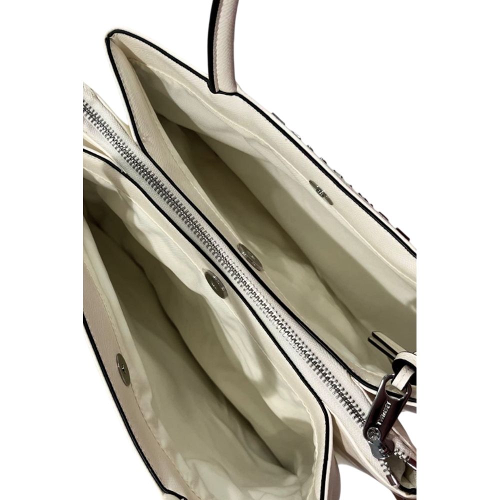 White PU Women Handbag