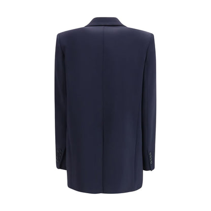 Blue Triacetate Blazer