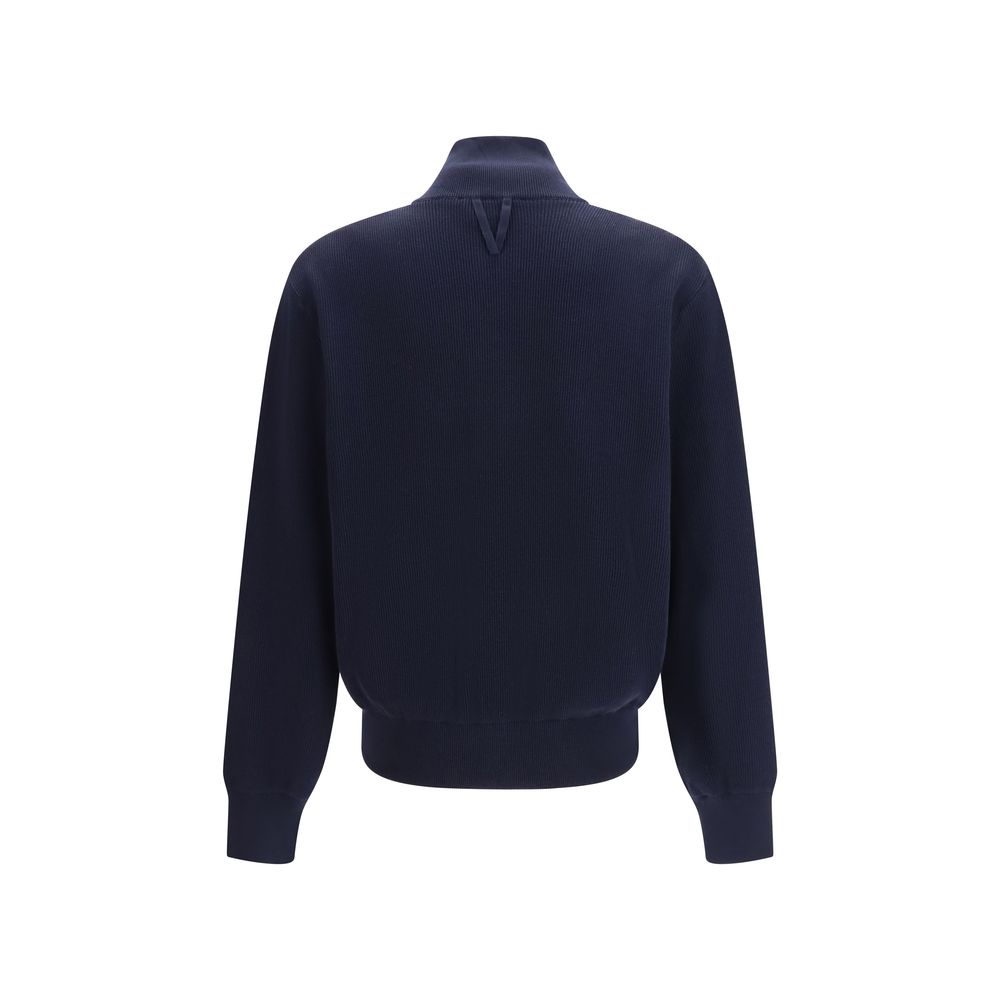 Blue Fleece Wool Jackets And Coat