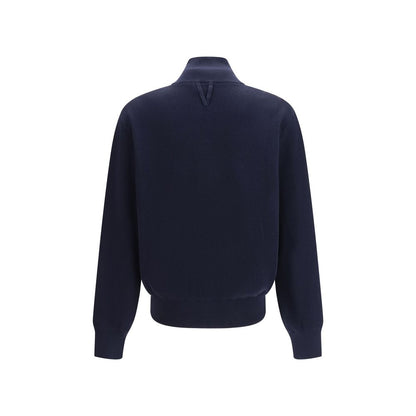 Blue Fleece Wool Jackets And Coat
