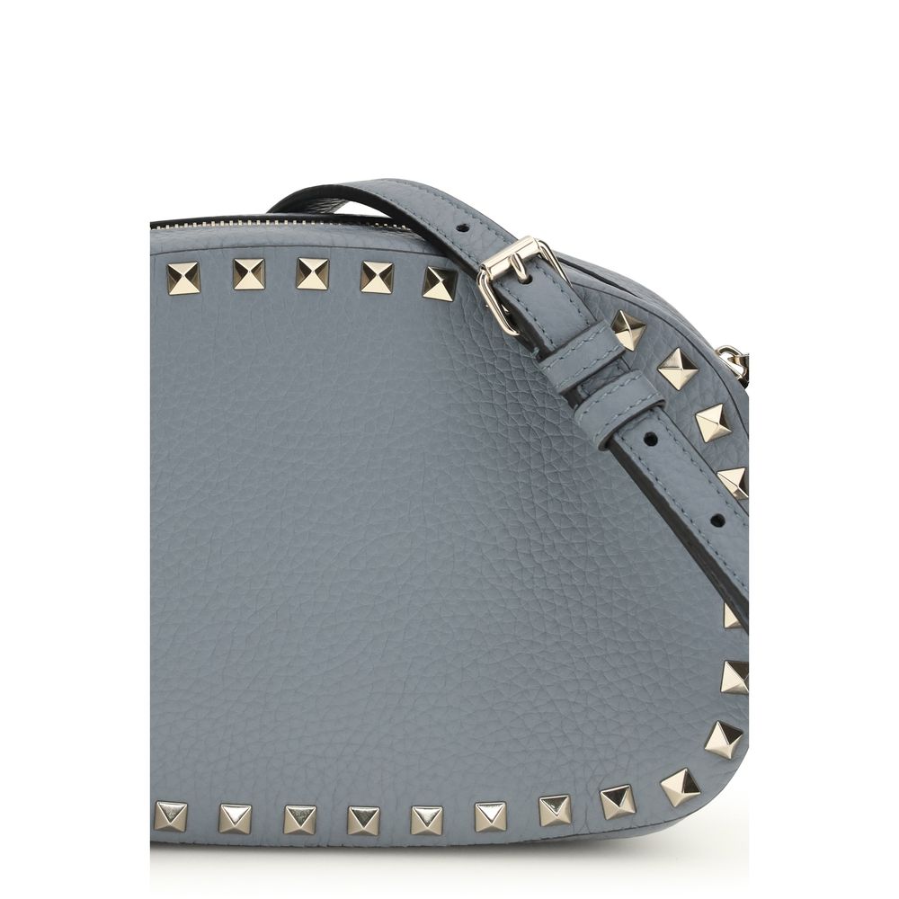 Blue Calf Leather Bos Taurus Shoulder Bag