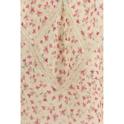 Multicolor Ramie Blouse