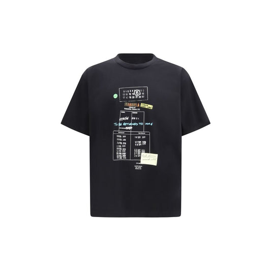 Black Cotton T-Shirt