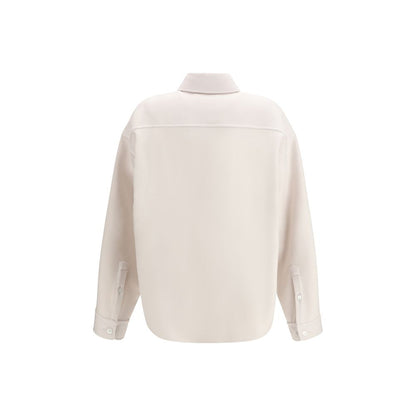 Beige Cashmere Shirt