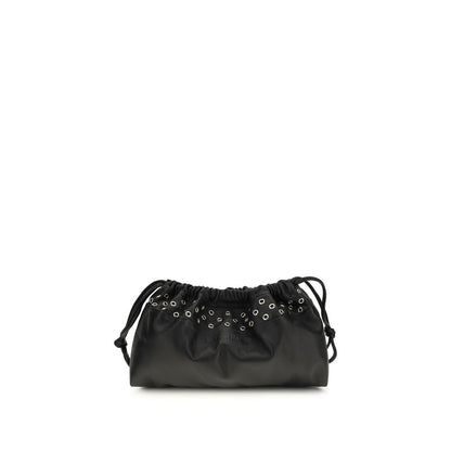 Black Calf Leather Bos Taurus Clutch Bag