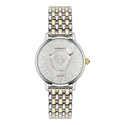 Gray Stainless Steel Bracelet Watch