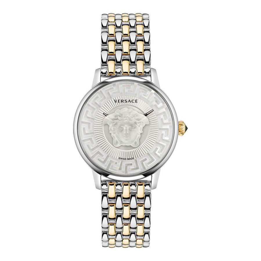 Gray Stainless Steel Bracelet Watch