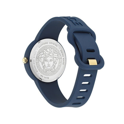 Blue Synthetic Sport Watch
