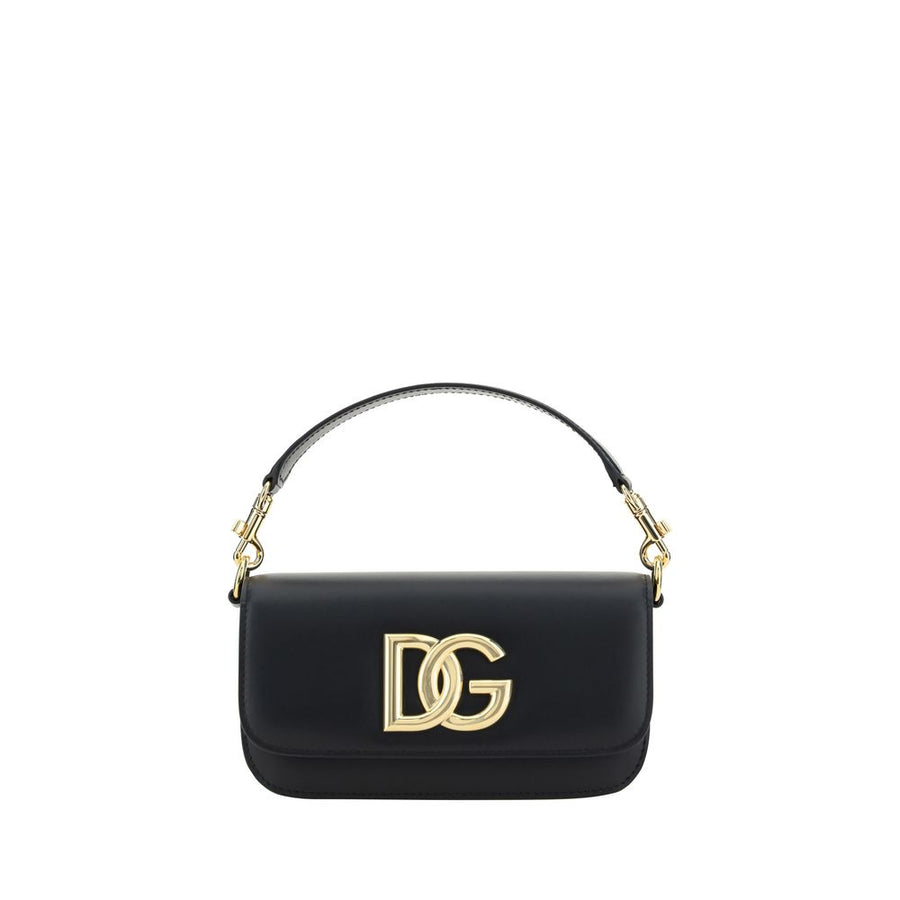 Black Calf Leather Bos Taurus Handbag