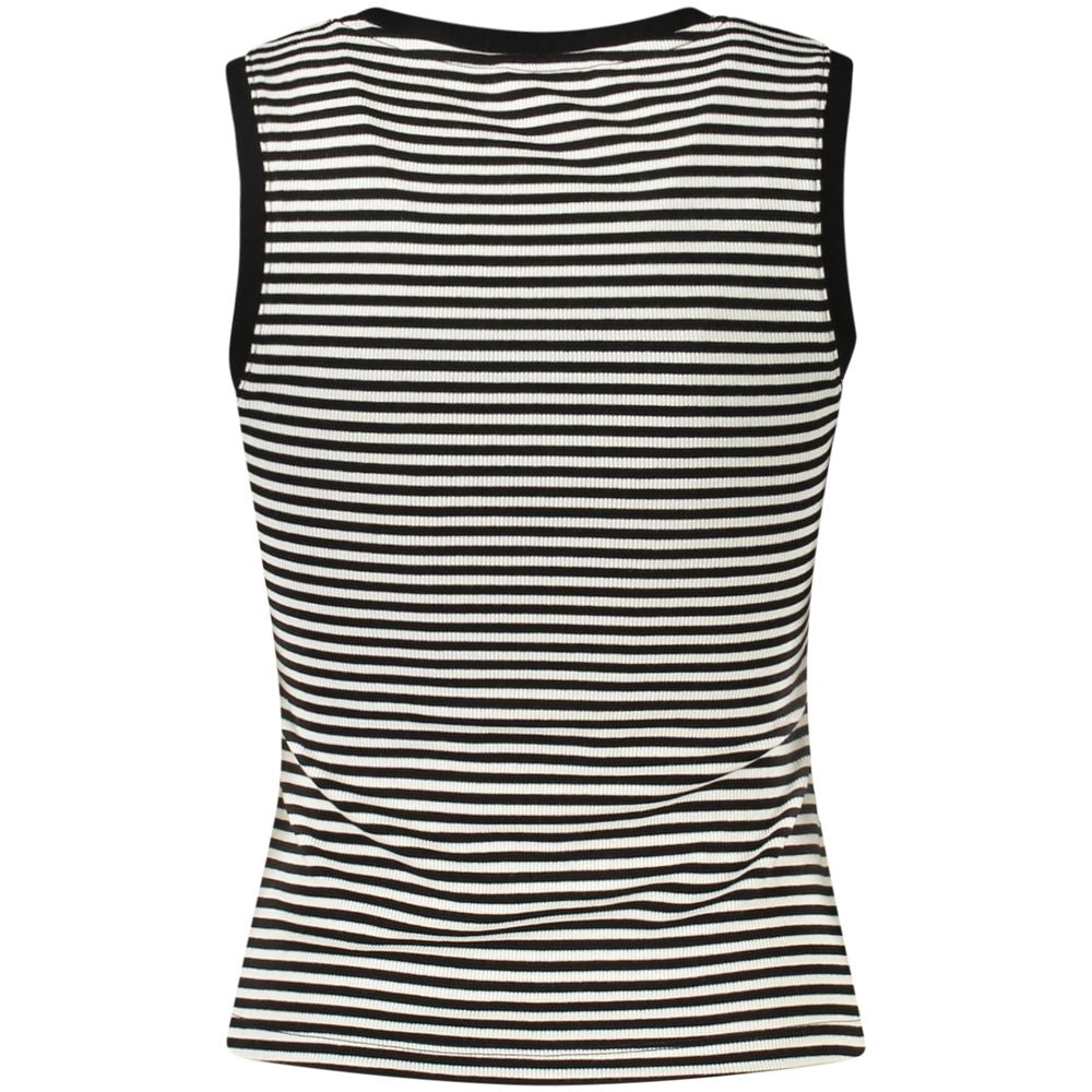 Black Cotton Women's Tank Top