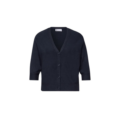 Blue Viscose Cardigan