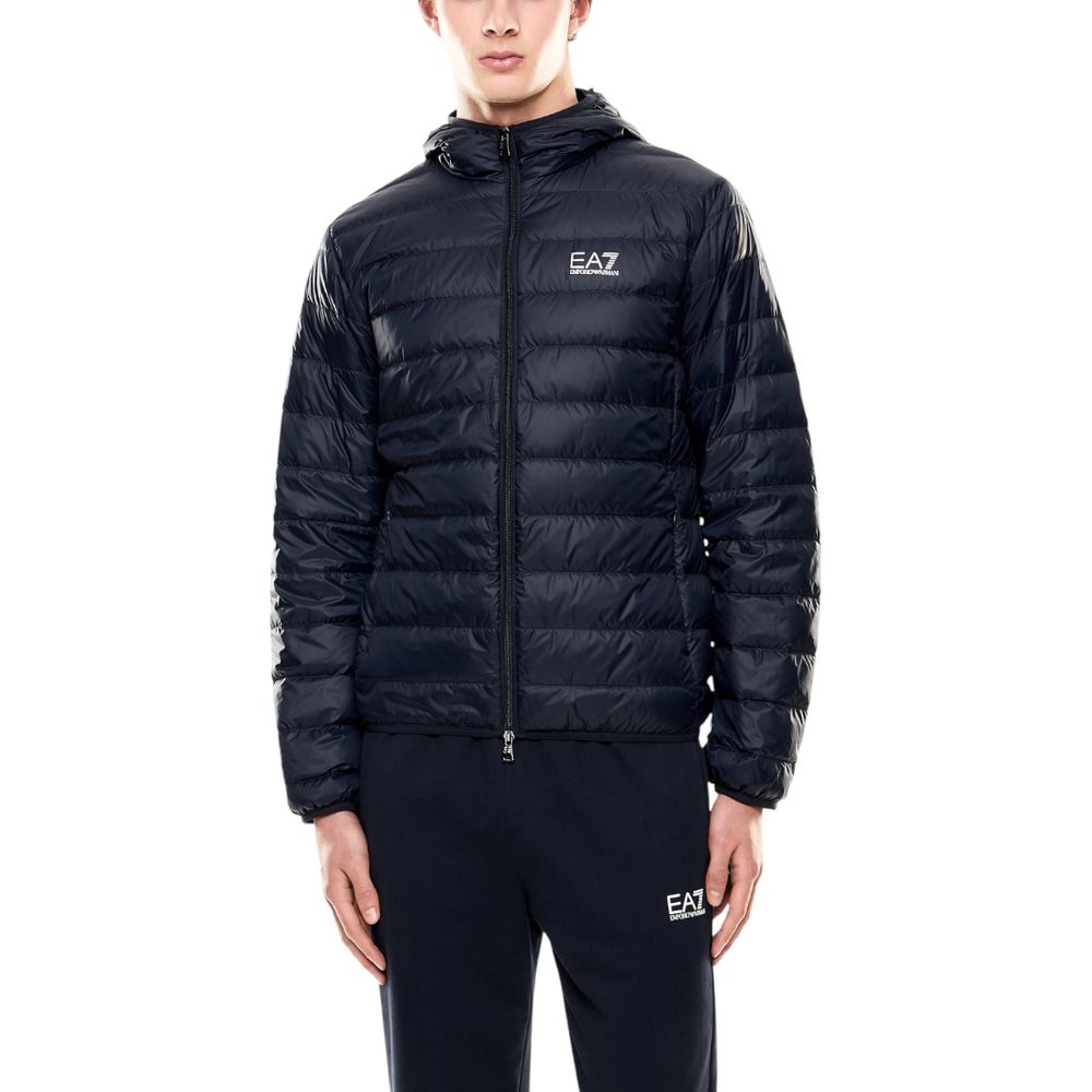 Blue Polyamide Jacket