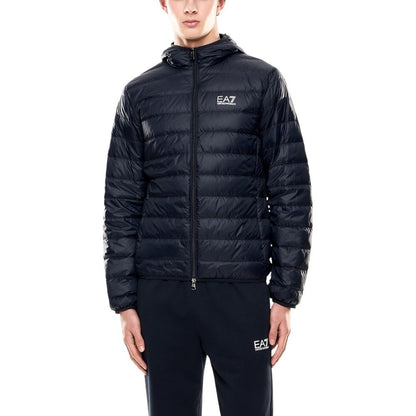 Blue Polyamide Jacket