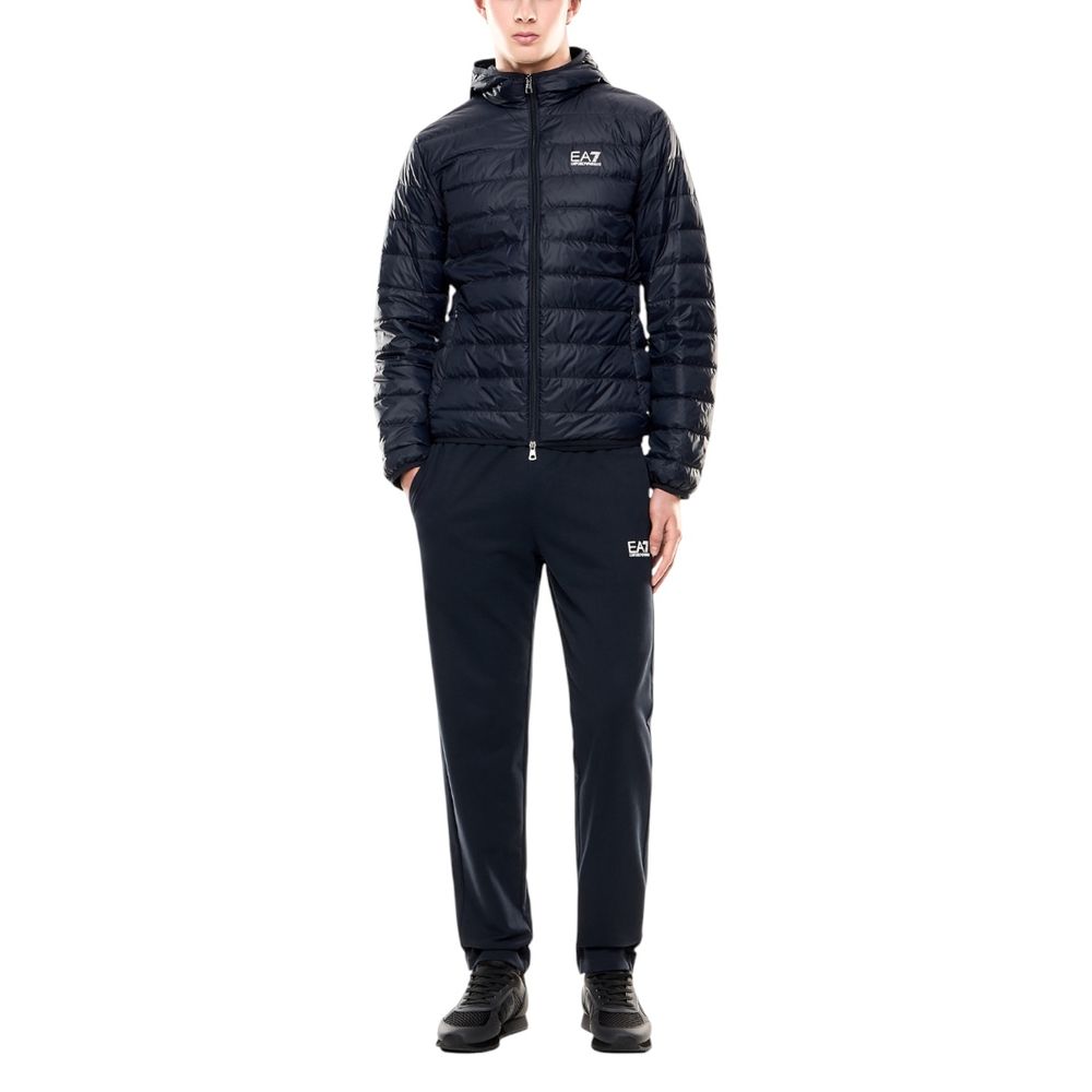 Blue Polyamide Jacket