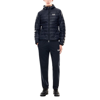 Blue Polyamide Jacket