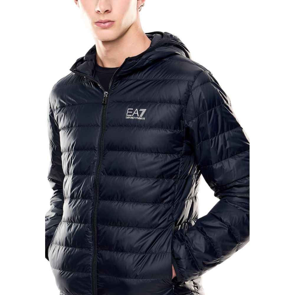 Blue Polyamide Jacket