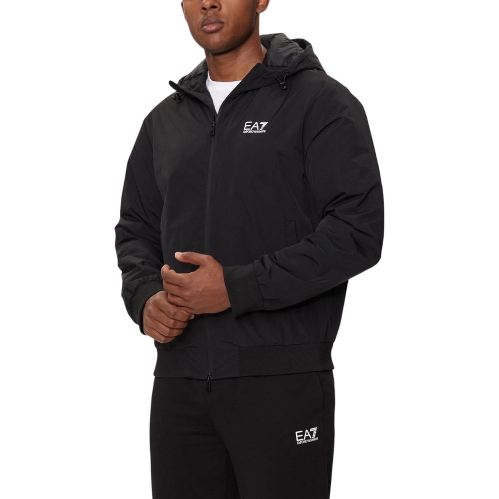 Black Polyamide Shell Jacket