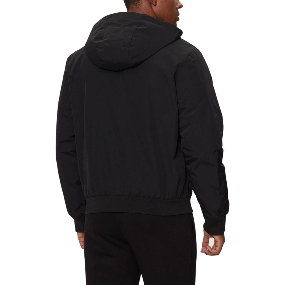 Black Polyamide Shell Jacket