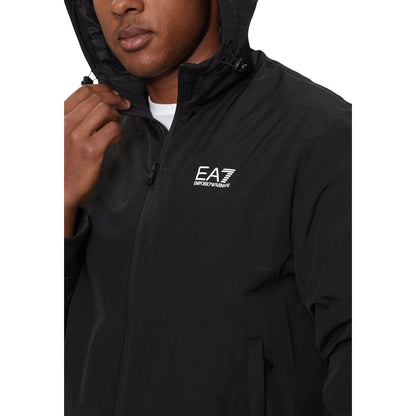 Black Polyamide Shell Jacket