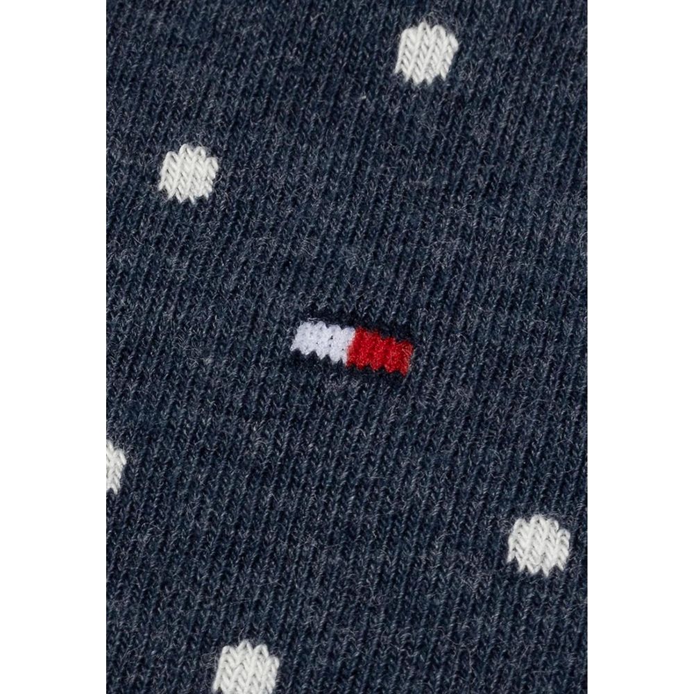 Blue Cotton Socks
