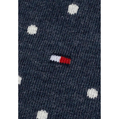 Blue Cotton Socks