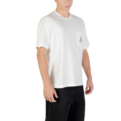Cream Cotton T-Shirt