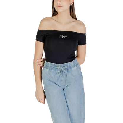 Black Cotton T-Shirt
