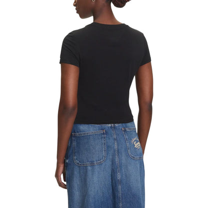 Black Recycled Cotton T-Shirt