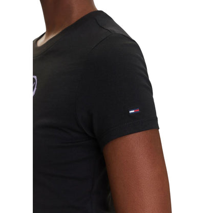 Black Recycled Cotton T-Shirt