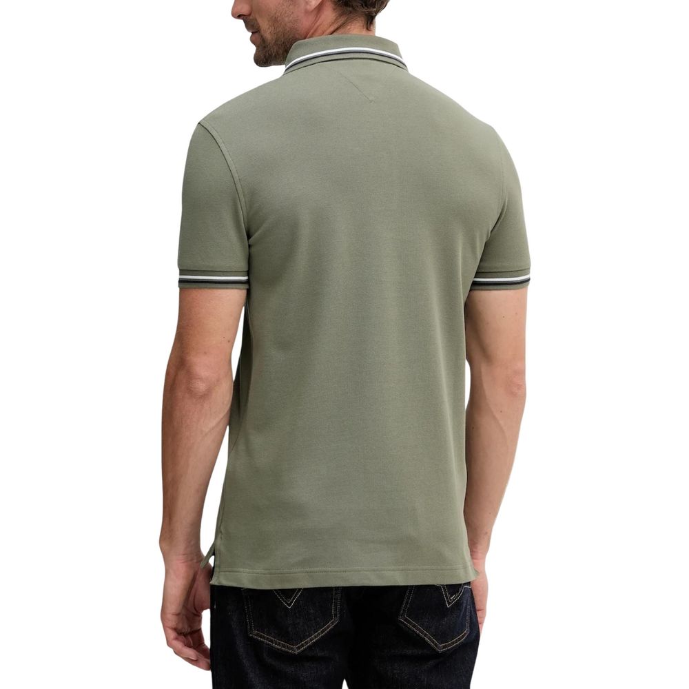 Bicolor Organic Cotton Polo Shirt