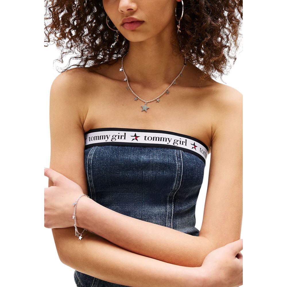 Blue Recycled Cotton Top