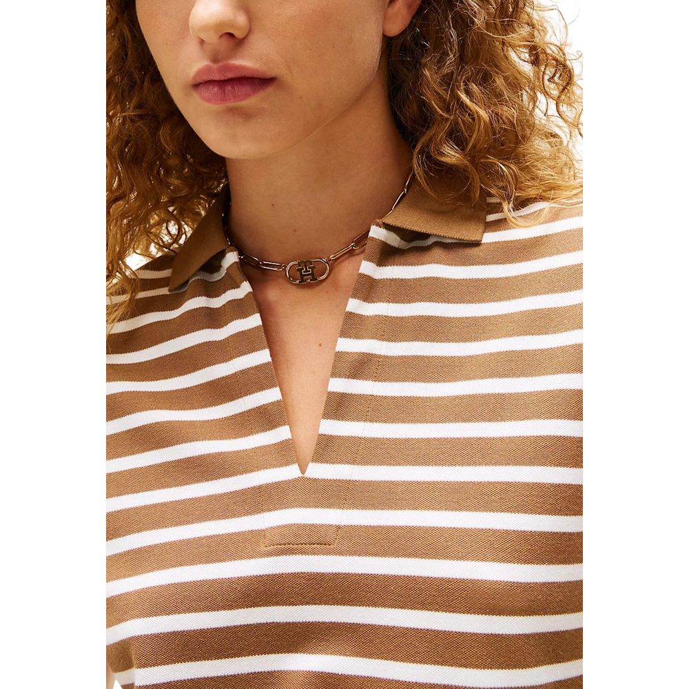 Brown Lyocell T-Shirt