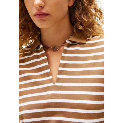 Brown Lyocell T-Shirt