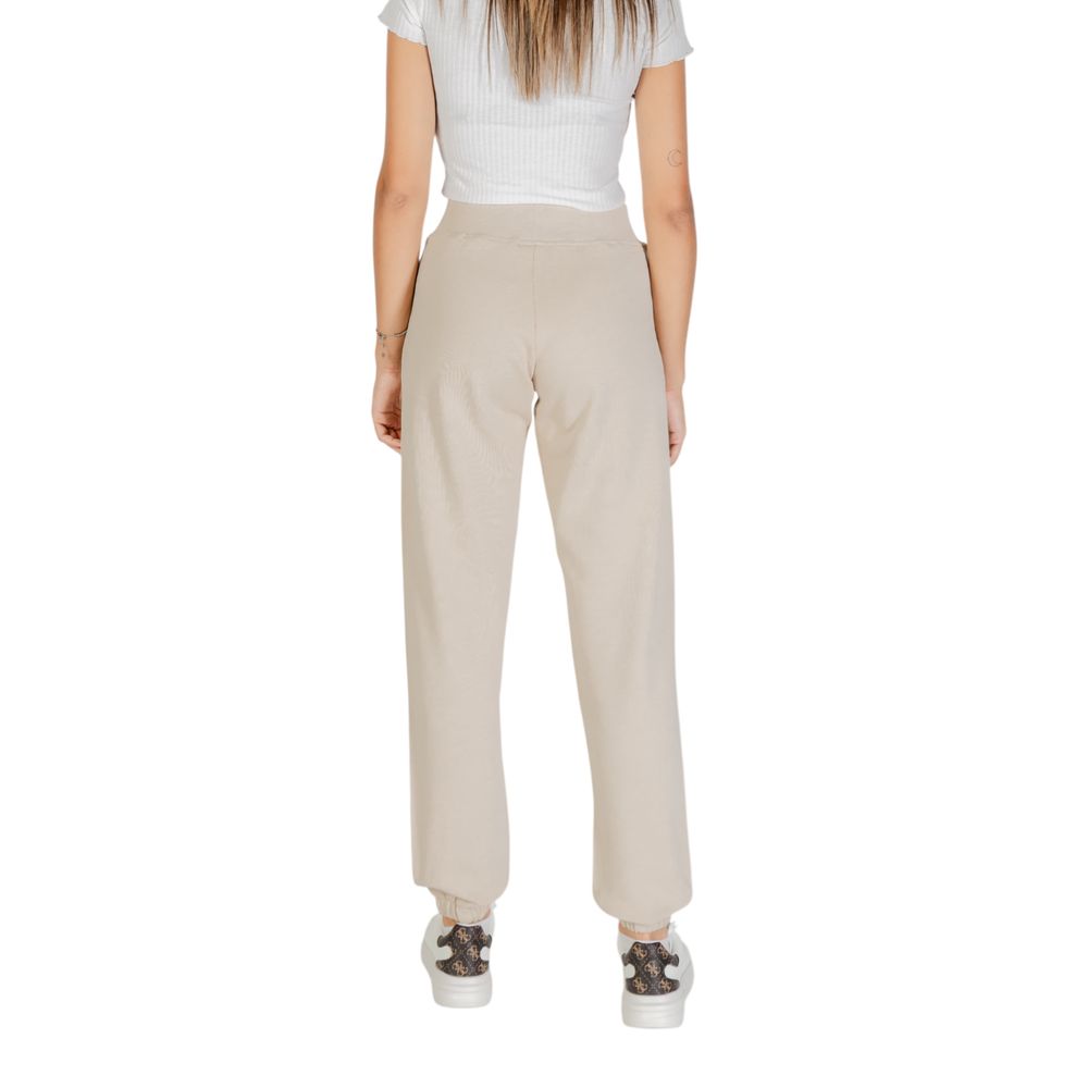 Beige Cotton Joggers (Workout Pants)