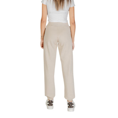Beige Cotton Joggers (Workout Pants)