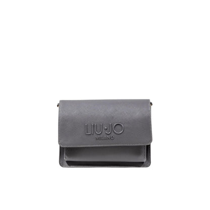 Gray Polyethylene Handbag