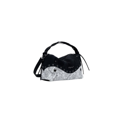 Black Polyethylene Handbag