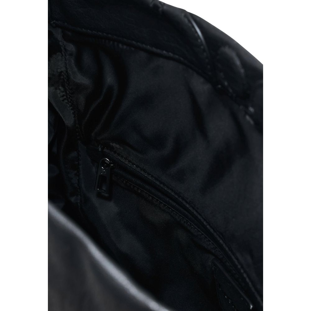Black Polyethylene Handbag